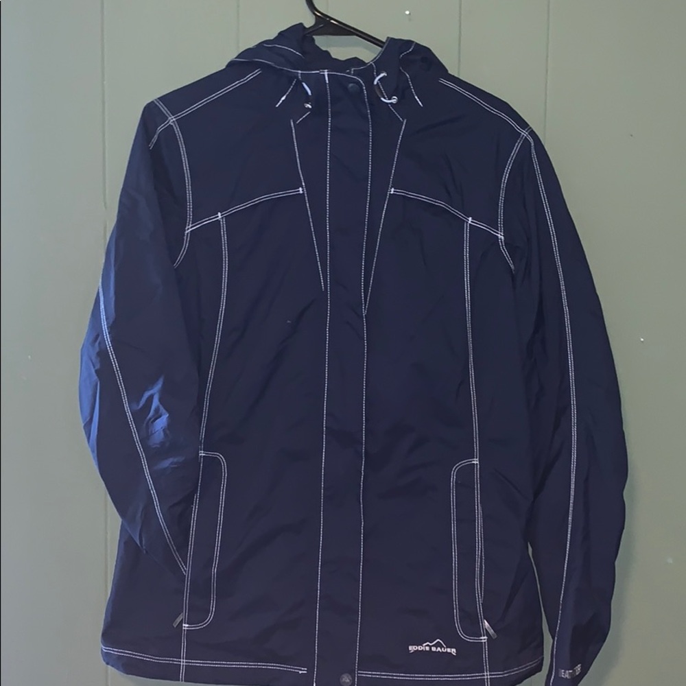 Eddie Bauer Fully Loaded Rain Coat